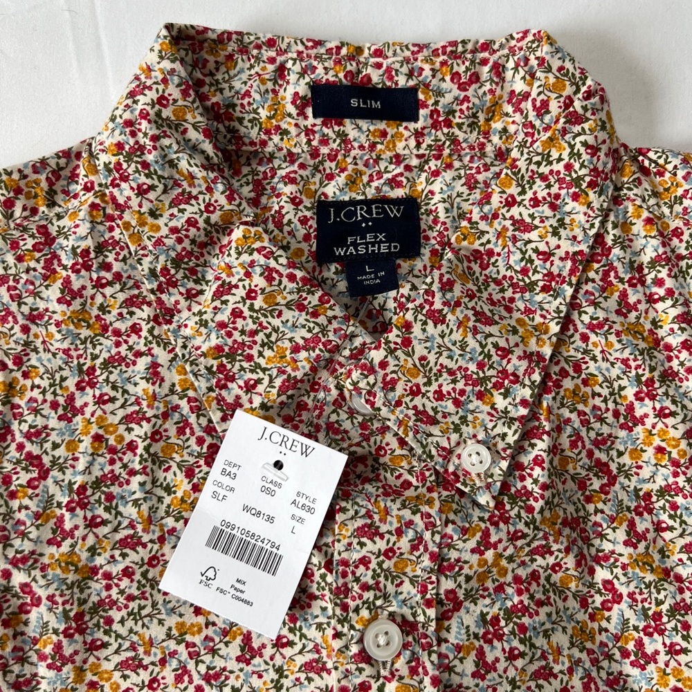 NWT J. Crew Button Down Shirt